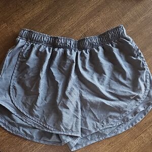 Nike Women's Gray Shorts, Size L